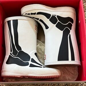 Rare Hunter Skeleton Classic Rain Boots